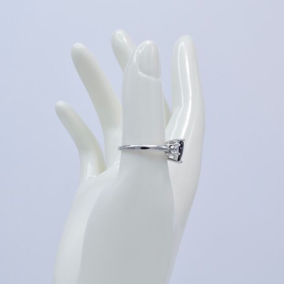 NWOT Fragrant Jewels Purple Heart Multi-Stone Ring Size 8 US - Picture 4 of 5